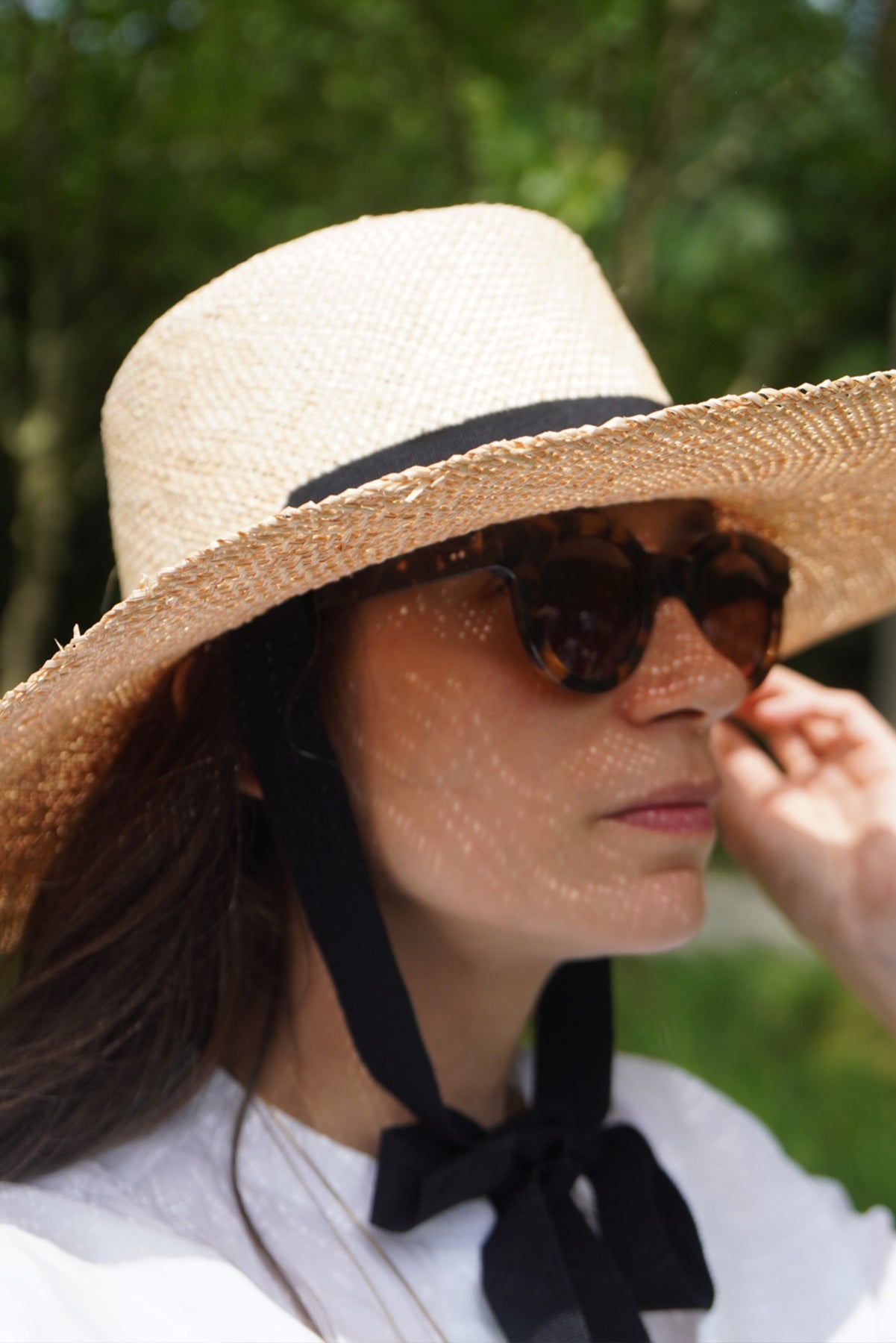 Unisex custom made straw hat, handcrafted by SoonNoon in Stockholm