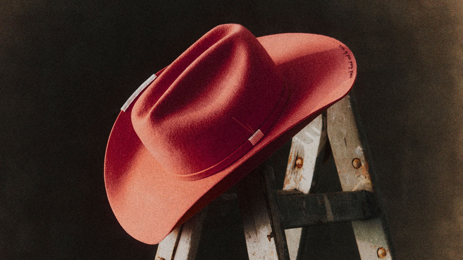 Pink handmade cowboy hat by SoonNoon in Stockholm