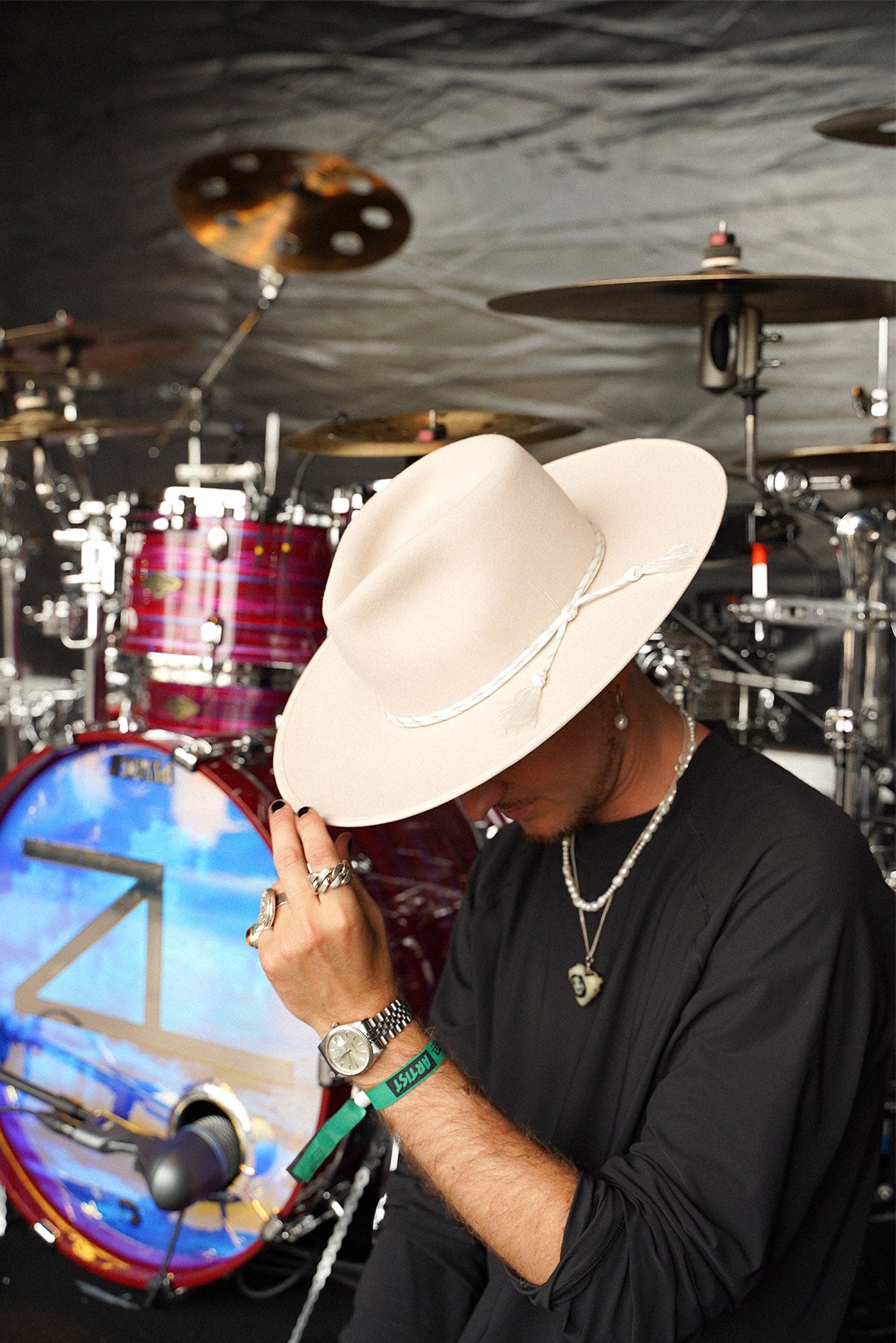 Light beige fedora hat by SoonNoon – SoonNoon Hats