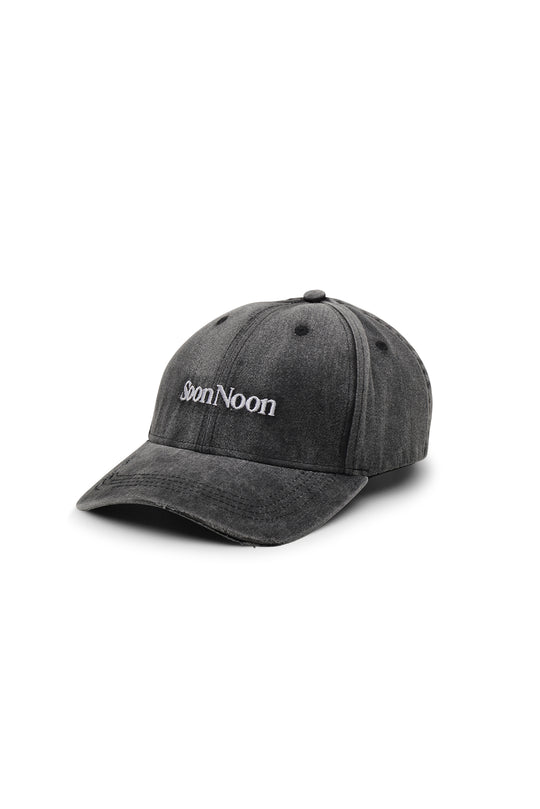 Black vintage washed cap by SoonNoon – SoonNoon Hats