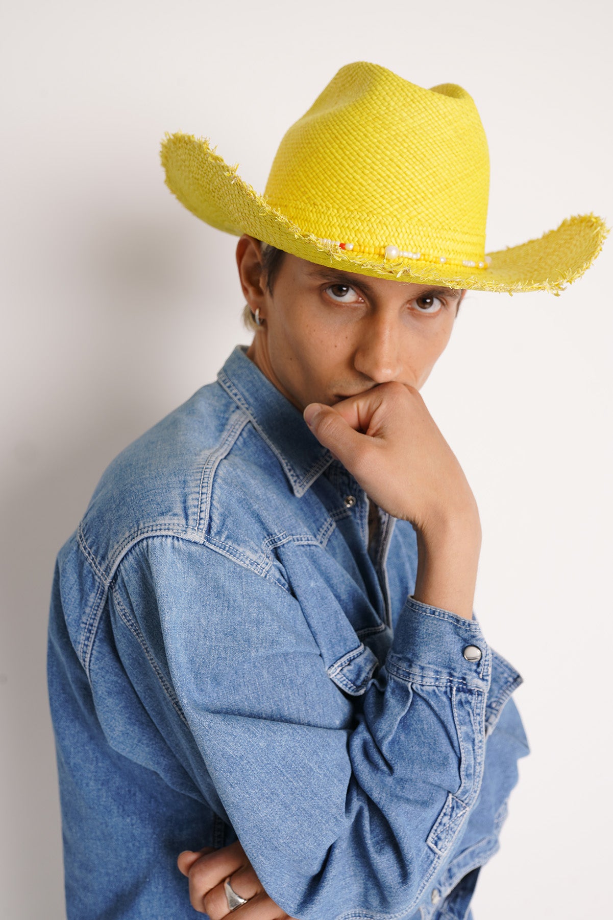 Straw Vision Yellow straw cowboy hat by SoonNoon – SoonNoon Hats