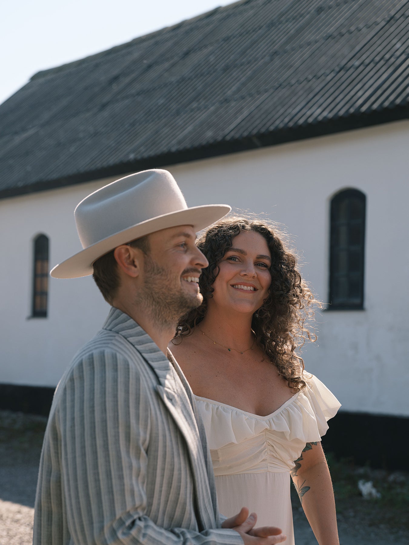 beige cowboy hat