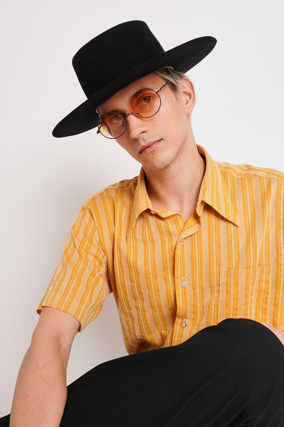 Bolero Hat Wide Hat Men MIDNIGHT HALO - Main Image