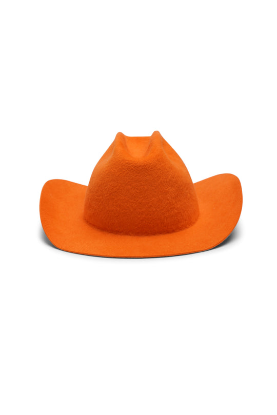 ハット studio FW22 CONNIE HAT (631280 P110 ORANGE) Studio Connie hat - Orange - Women | 631280P110 | thebs.com
